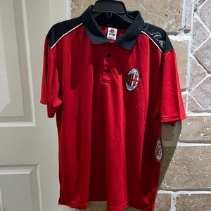 AC Milan polo shirt sz M
